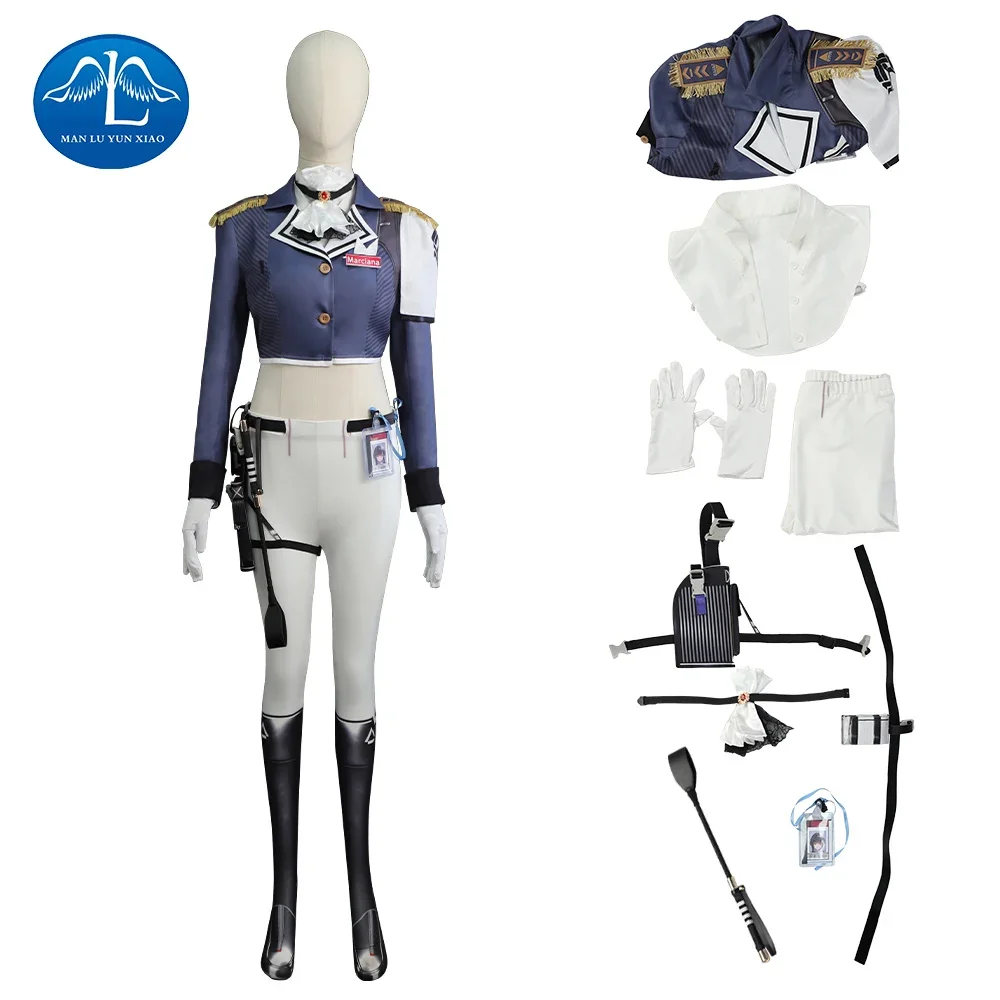 

Marciana Cosplay Goddess Of Victory: Nikke Marciana Cosplay Halloween Carnival Full Set Marciana Uniform Cosplay Costume