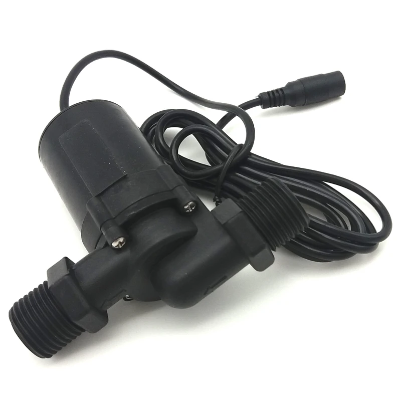 660D High Quality Solar DC 12V 24V Hot Water Circulation Pump Brushless Motor Water Pump MAX lift 5.5M