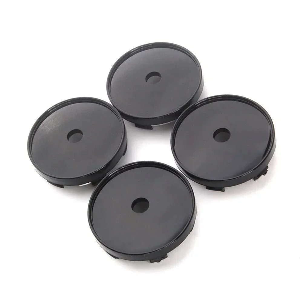 4Pcs 60mm Car Wheel Hub Center Cap Cover Rim Covers Auto No Logo Badge General Exterior Parts Wheel Rims Center Hubcap Covers