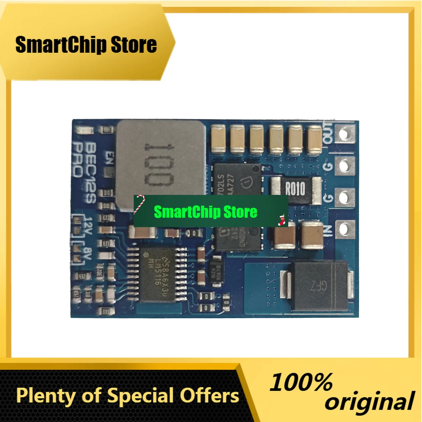 SmCpModel Aircraft Unmanned Aerial Vehicle BEC Step-down Module 12S-PRO Is Equipped With TVS Protection And Has An Input Voltage