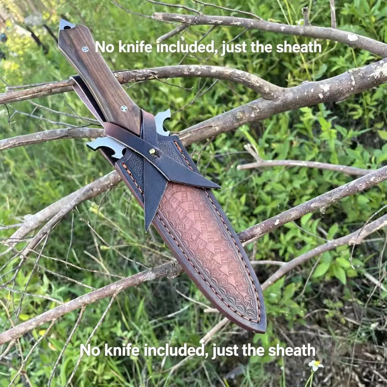 High-quality Leather Outdoor Knife Sheath, Knife Protector, Portable universal Knife Cover, Leather Knife Case