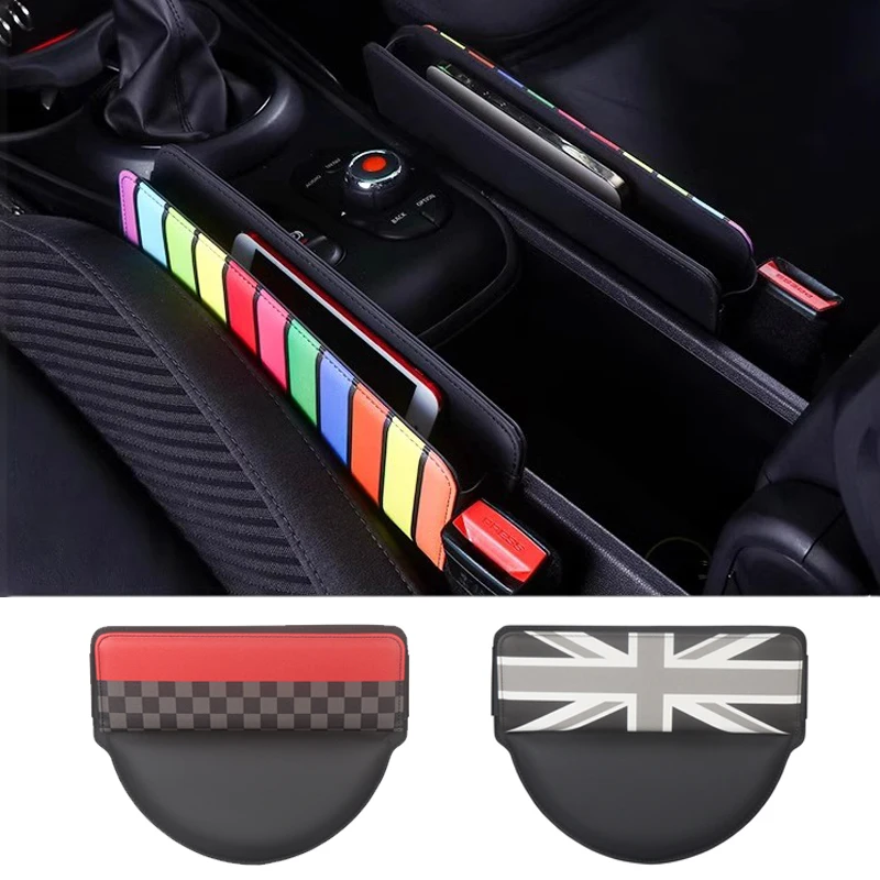 Car Seat Gap Anti-Leak Storage Box For Mini Cooper S R50 R52 R53 R55 R56 R58 R59 R60 R61 F54 F55 F56 F57 F60 Countryman Clubman