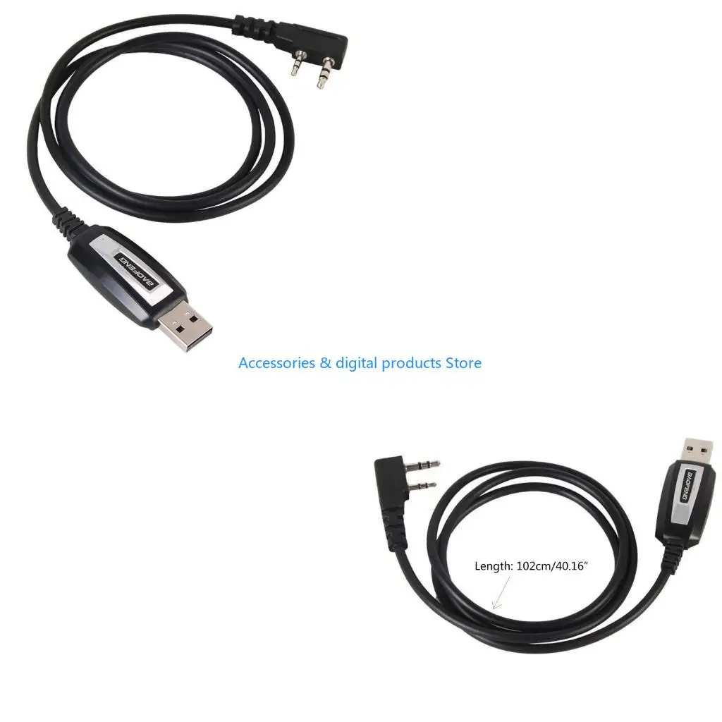 77JD Wasserdichtes Walkie-Talkie-USB-Programmierkabel für UV5R/888s Walkie