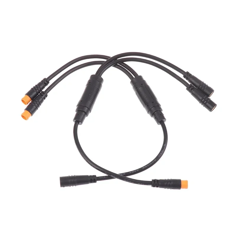 E-الدراجة إشارة الاستشعار مقاوم للماء Y-الفاصل 1T2 3 دبوس موصل الكابلات الاستشعار ل BAFANG سكوتر كهربائي دراجة الحبل أجزاء #4