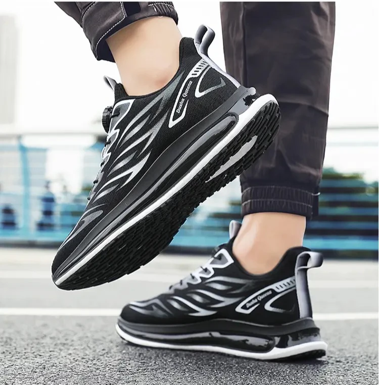 حذاء جري رياضي مسامي مع حذاء مشي نسائي مريح وخفيف الوزن ومسامي وغير قابل للانزلاق ومقاوم للاهتراء