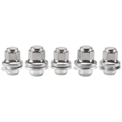 5Pcs Wheel Lug Bolt Stud Nut C2C35294010 For Jaguar S-Type X-Type XJ XJR XF 1999-11