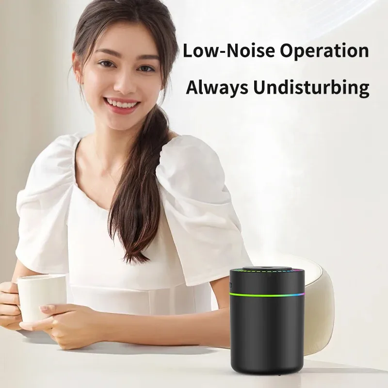 180ML Mini Air Humidifier Electric USB Aroma Diffuser Essential Oil Purifier Aromatherapy Color Lights For Car Home Bedroom