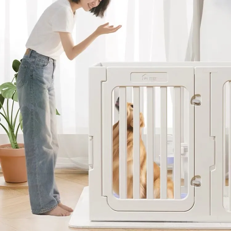 Indoor pet household fence Large dog Medium dog special protective fence Kennel dog cage High fence