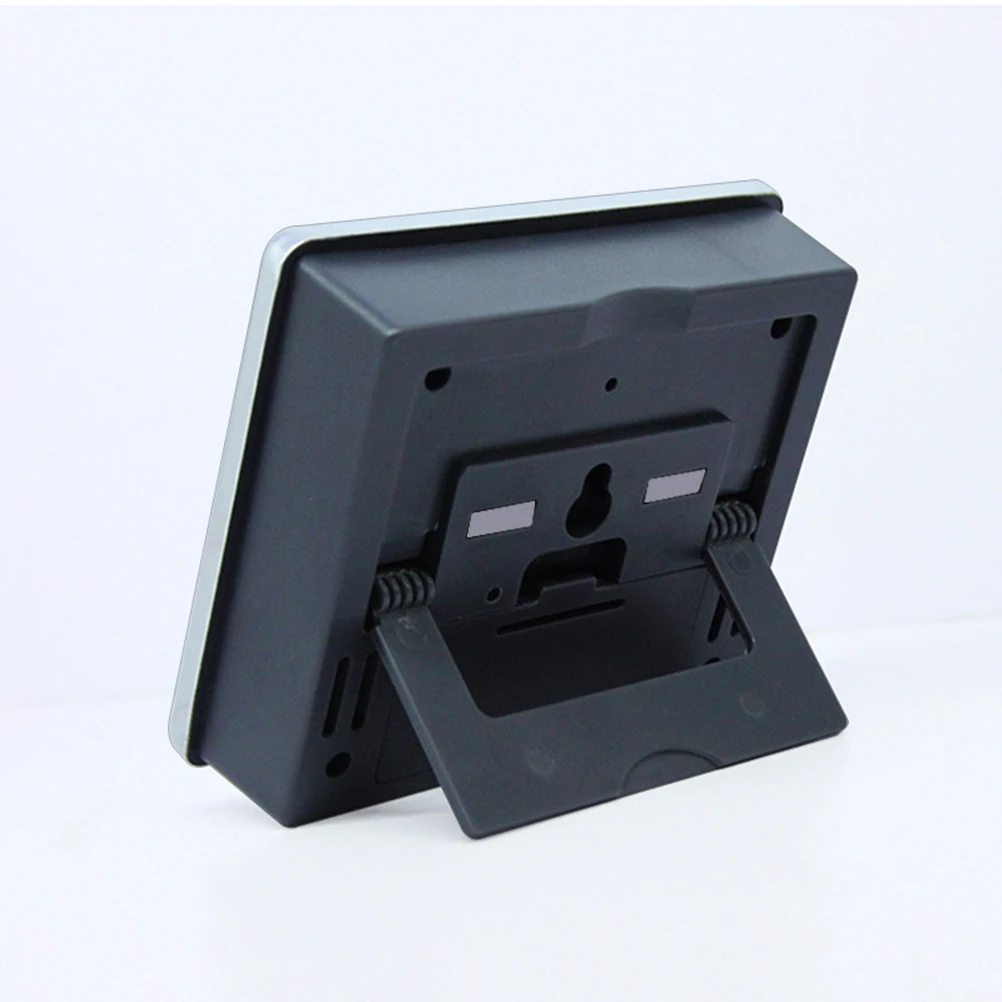 

Night Alarm Clock Clear Backlight Temperature Humidity Display Mini Table Clock For Bedroom Home Office