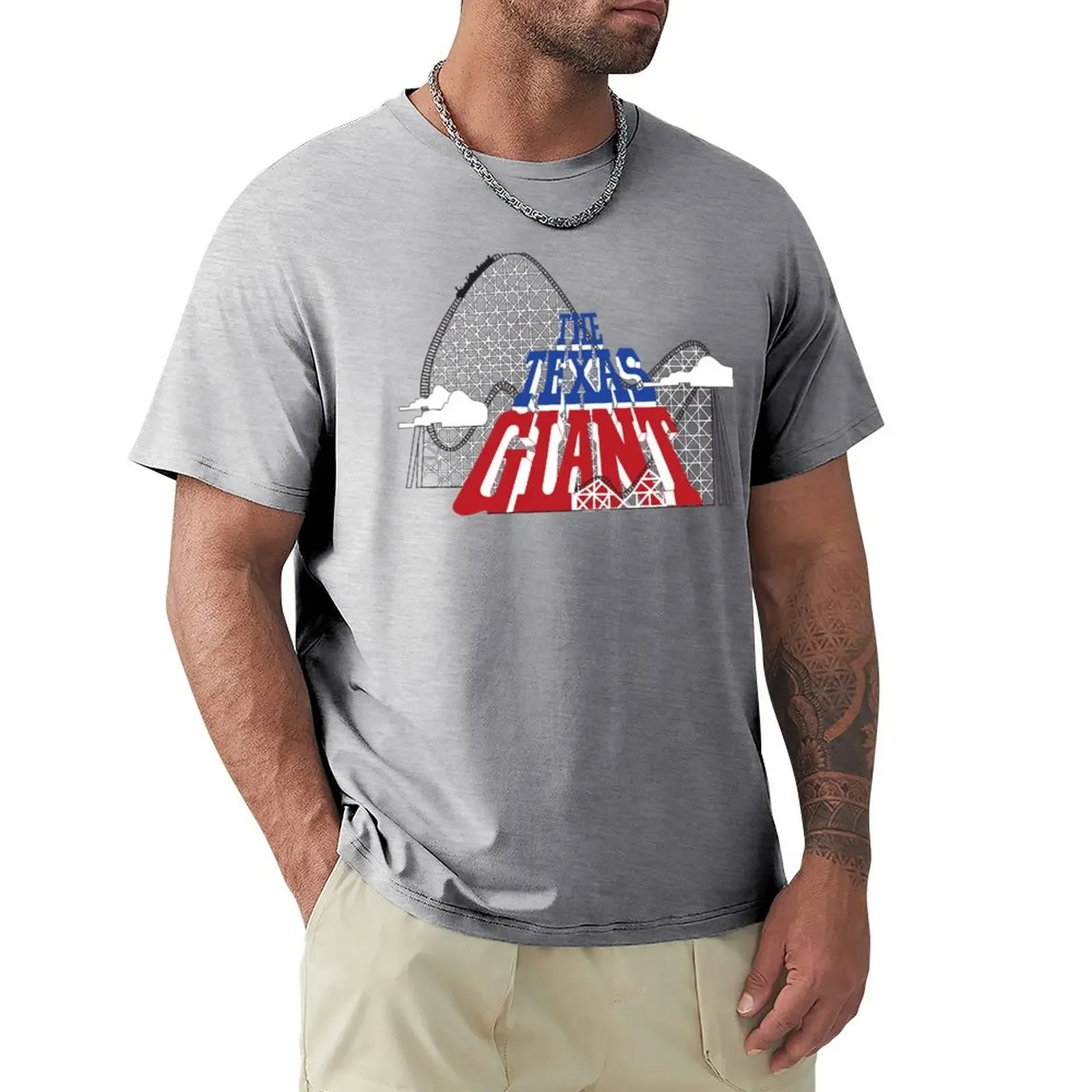 The Texas Giant T-shirt sweat plus size tops funnys tshirts for men