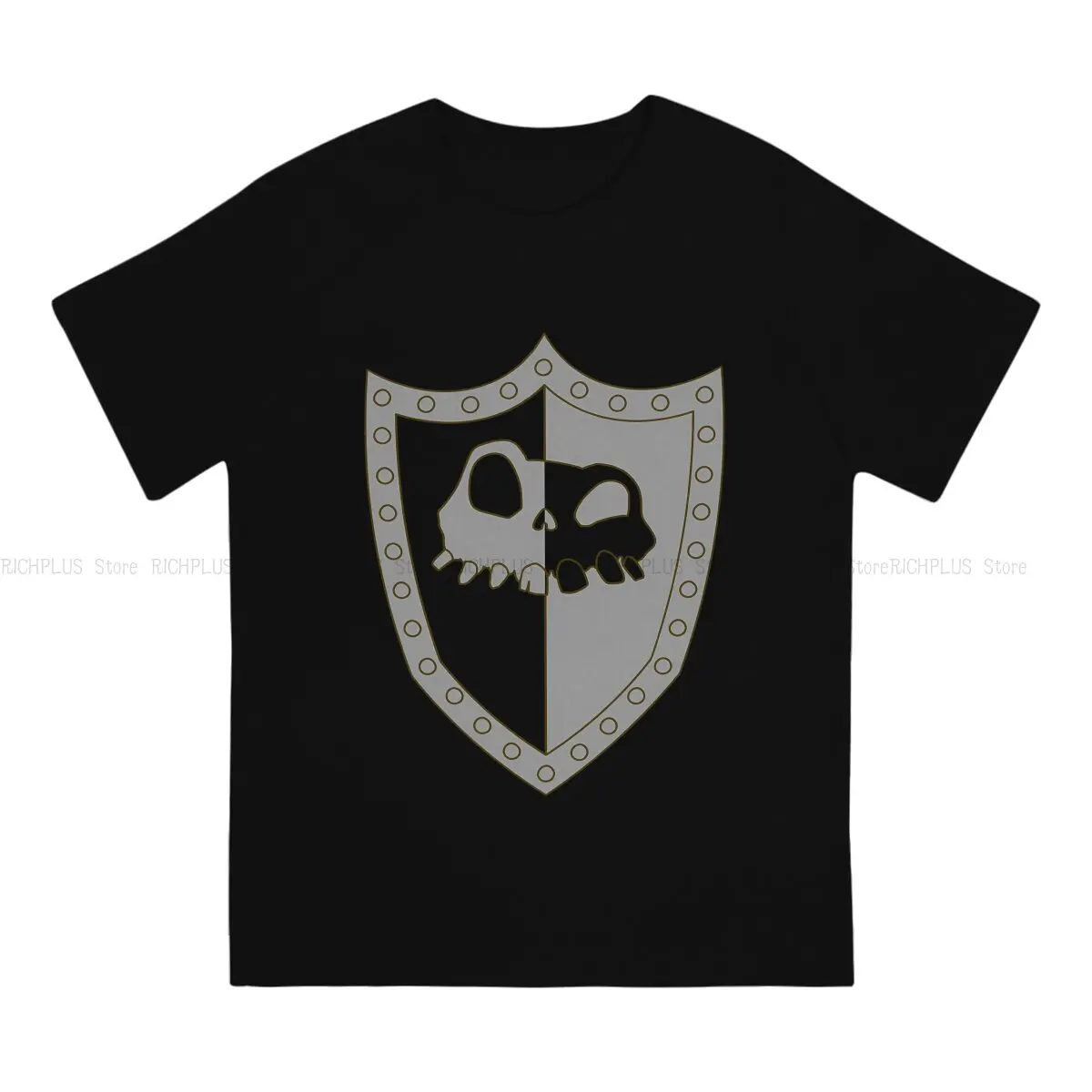 Silver Shield Hip Hop TShirt MediEvil Game Leisure Polyester T Shirt Summer T-shirt For Adult