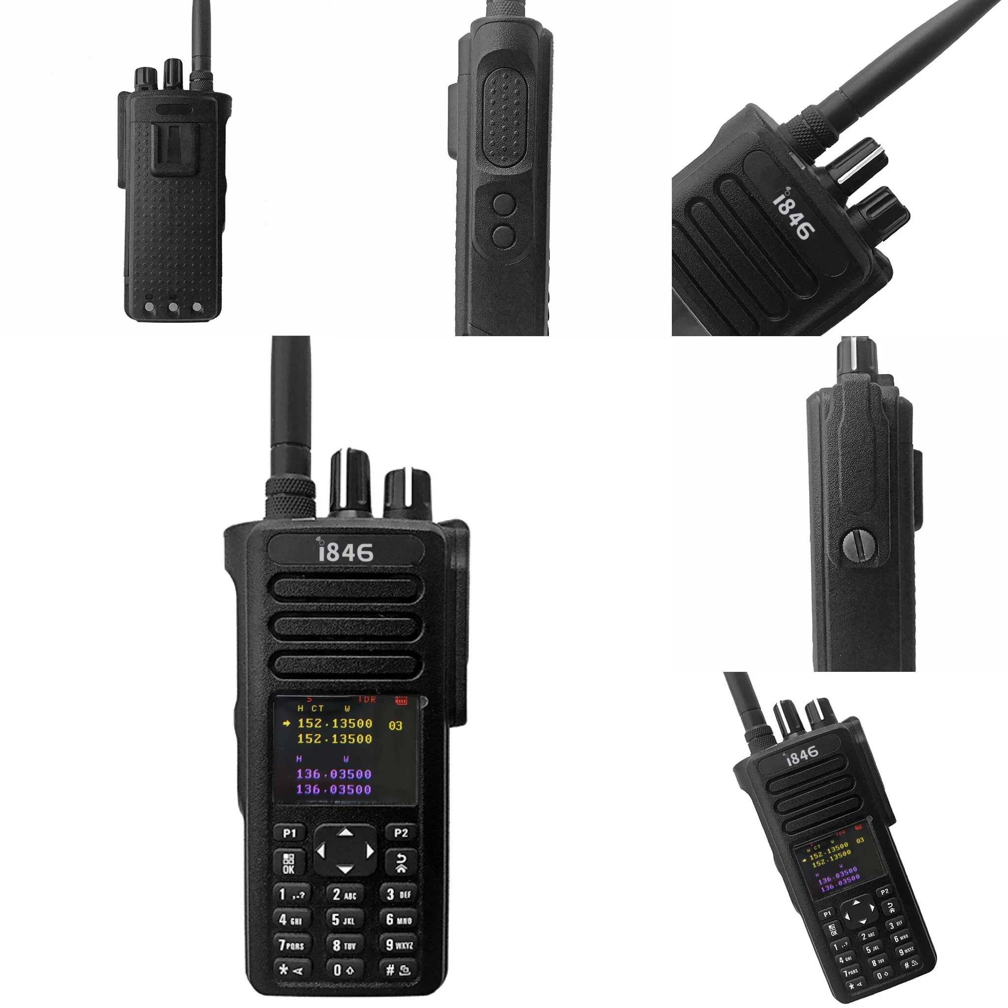 Leistungsstarkes Funkgerät mit großer Reichweite CE GMRS 5W oder 10w VHF Walkie Talkie 8668 Two Way Radio