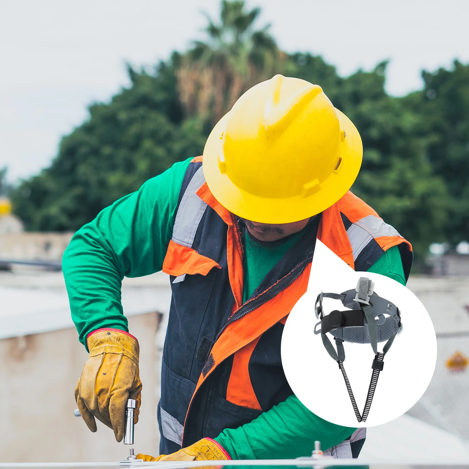 Forro de sombrero duro Hardhat, accesorio de botones, tapas protectoras, suspensión de seguridad