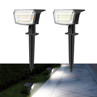 Solar Light Outdoor Waterproof Courtyard Path Lights Auto On Off Night Lighting Garden Decoration Lawn Lamp Spotlight