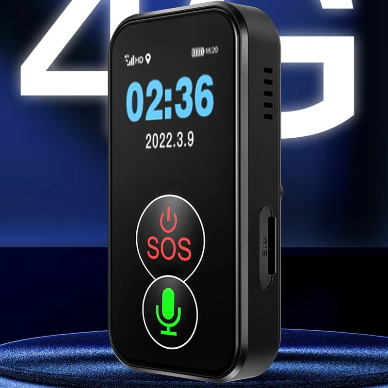 Elderly 4G Tracking Tracker SOS Wireless Wifi Caregiver Pager Old People Locator Fall Alert Tracker IP67 Anti Lost