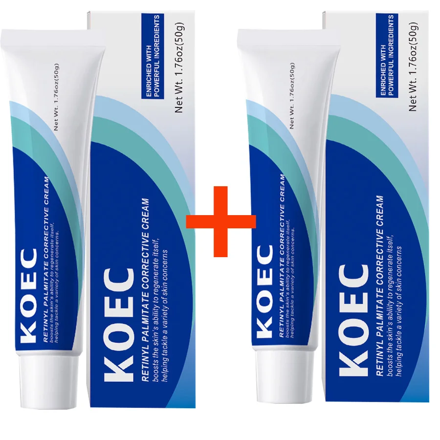 

2pcs Retinyl Palmitate Corrective Face Cream Anti-Aging, Moisturizing Face Moisturizer All Skin Types Skin Lifting Fine Lines