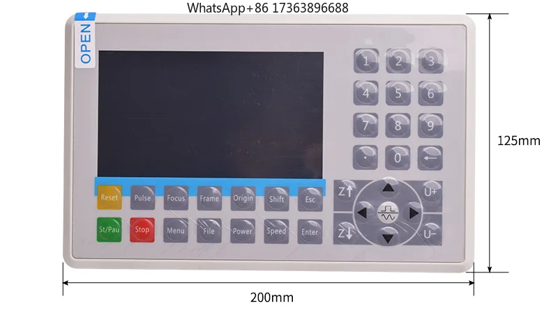 High Quality RDC6445G Control Panel and Main Board / Ruida RDC6445G System for CO2 Laser Cutting & Engraving Machine