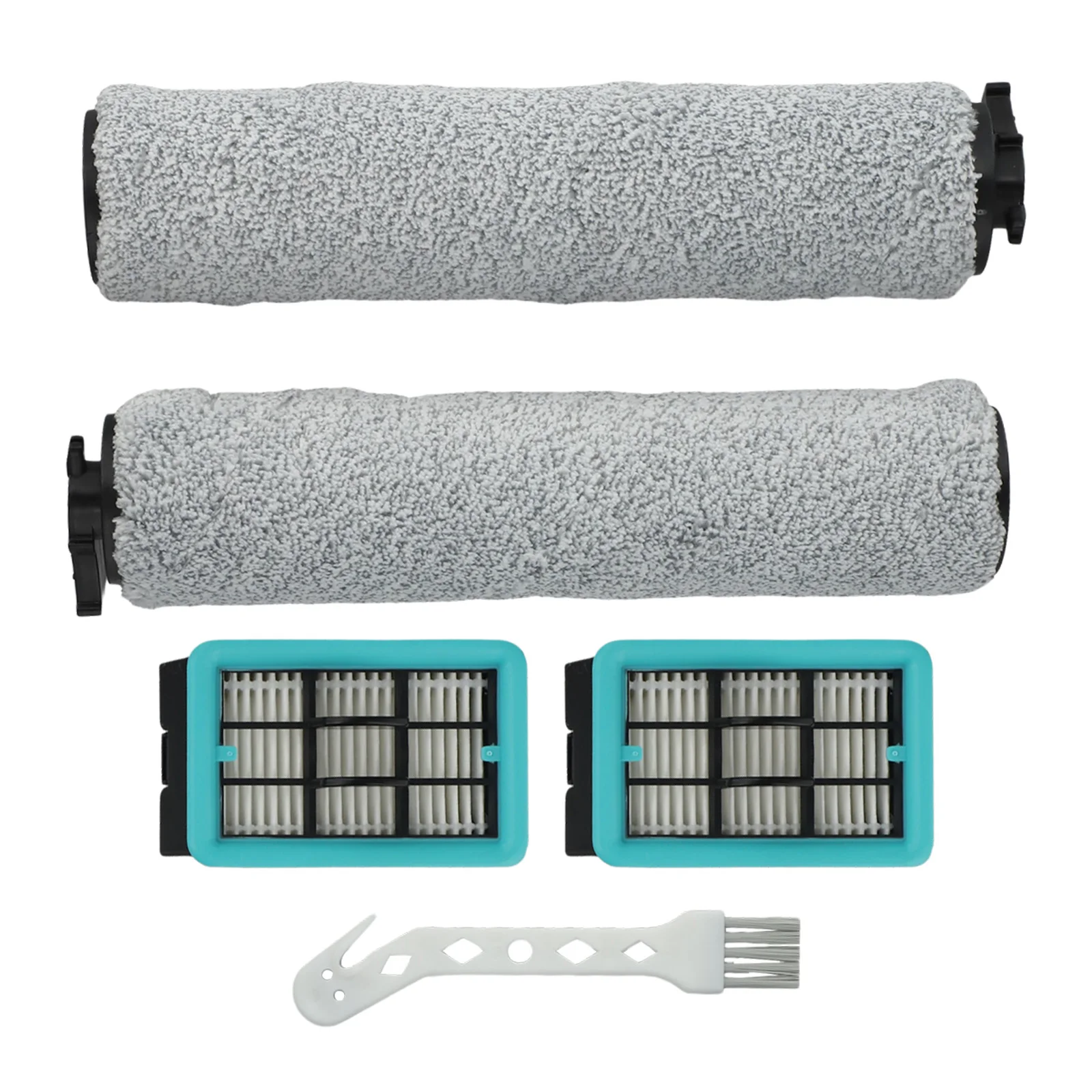 For Bissell For CrossWave Model Compatible Accessory Pack Includes Essential Roller Brush Filter Set to Enhance Cleaning Results