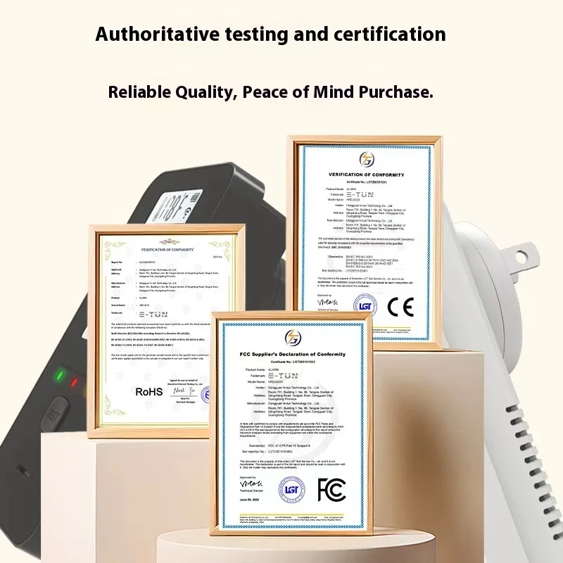 2025 كاشف الغاز إنذار أول أكسيد الكربون 4 في 1 CH4 CO مستشعر درجة الحرارة والرطوبة حساسية عالية جهاز أمان المنزل السلامة