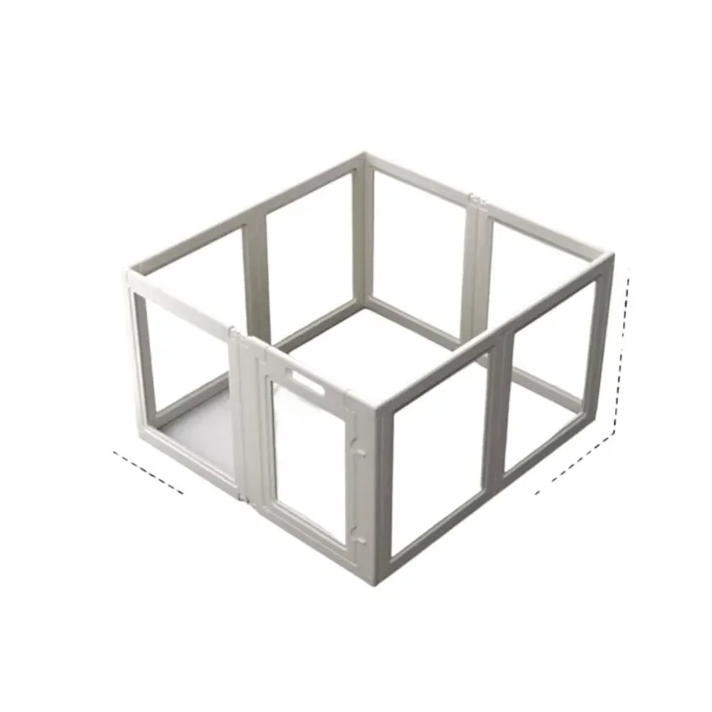 

Transparent dog fence acrylic kennel
