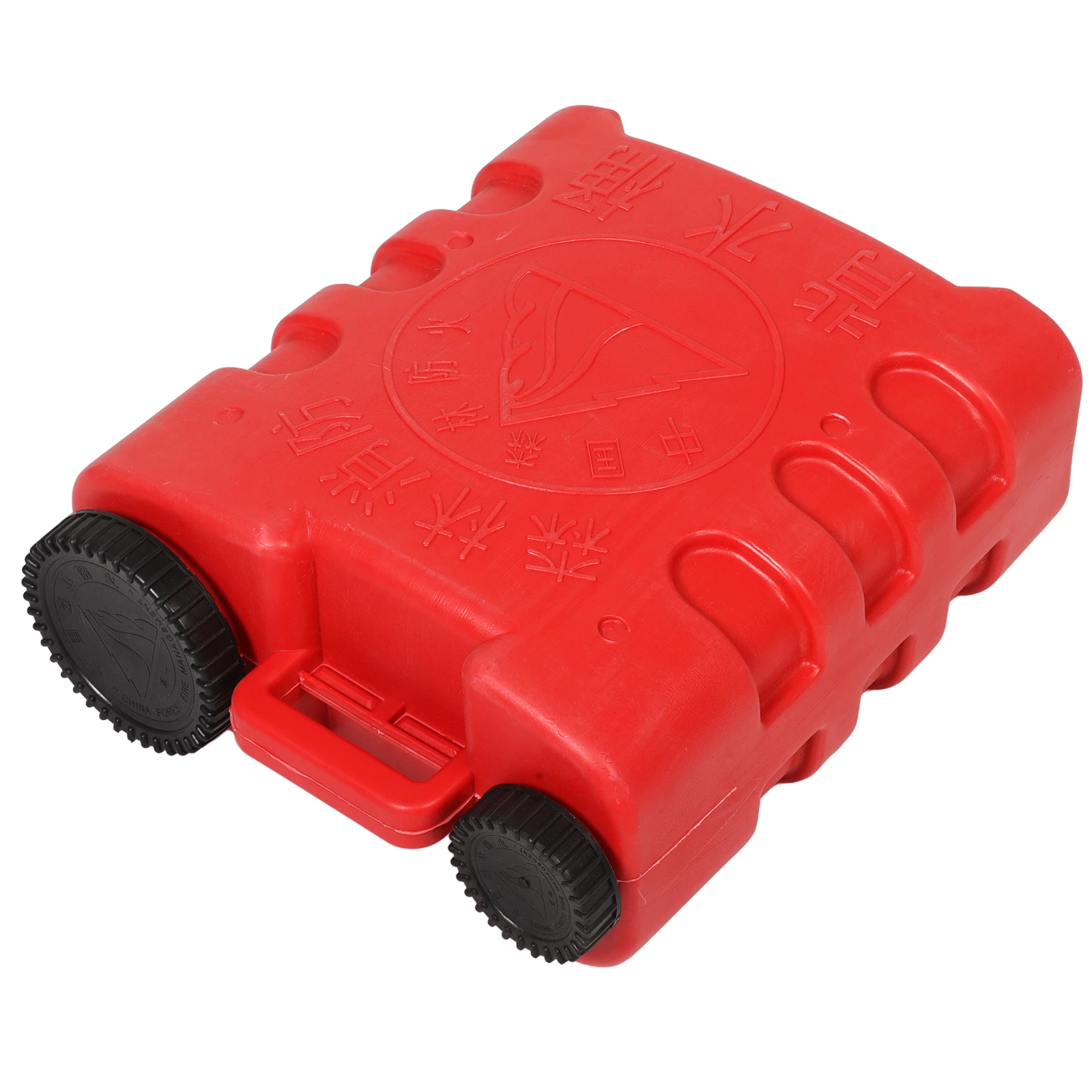 

Fire fighting Portable Bucket Large Capacity Lightweight Backpack Plastic Water Tank Reusable Red Travel Practical Tool