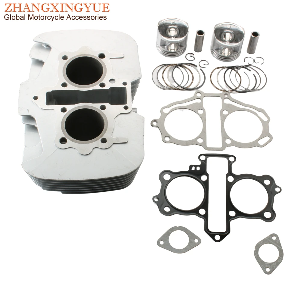 Motorcycle Cylinder Block Kit For Honda CMX250 CB CB250 CA250 CM250 Rebel 250 12100-KBG-671 4T