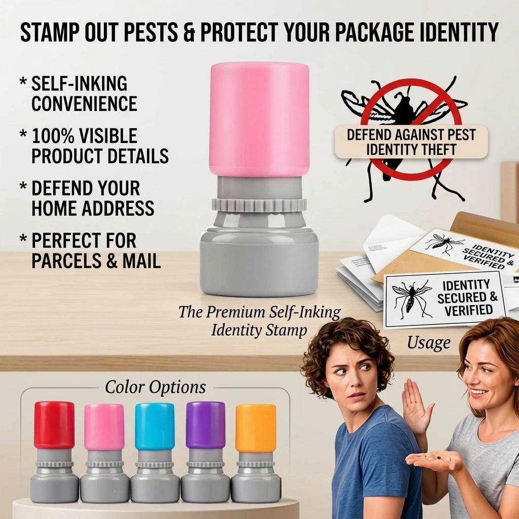 Funny Mosquito Prank Stamp Practical Cartoon Bug Design Novelty Insect Gift Stamps Scrapbooking Paintting Stamps