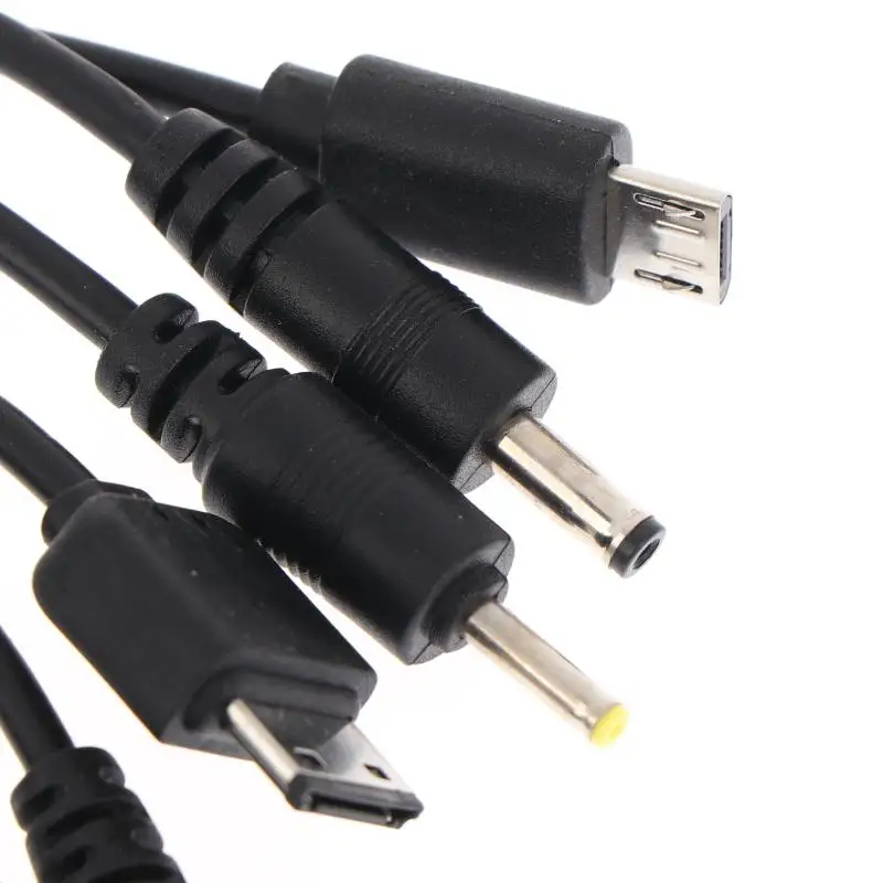 Length 20cm USB Power Charging Cable Wire Cord For Phone Universal 10 In 1 Micro USB DC Mobile Phone Charger Adapter Plug