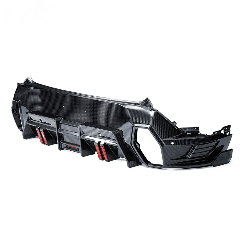 LD Style Premium Prepreg Dry Carbon Fiber Rear Diffuser Aerodynamic Rear Bumper Body Kit Parts for  XM G09
