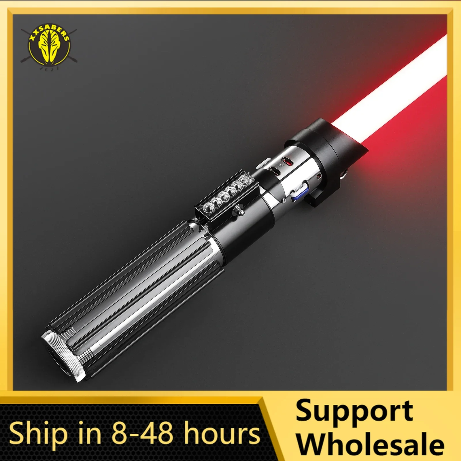 Lightsaber Neopixel Jedi Laser Sword Metal Hilt Heavy Dueling Sensitive Smooth Infinite Changing Hitting Sound LTG Light Saber