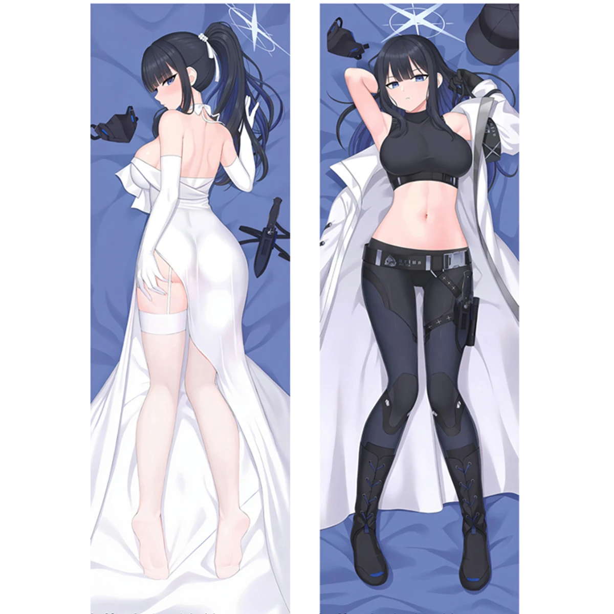 Jomae Saori Large Printed Dakimakura Cover Anime Game Girl Long Life Size Equal Body Pillow Case Customized
