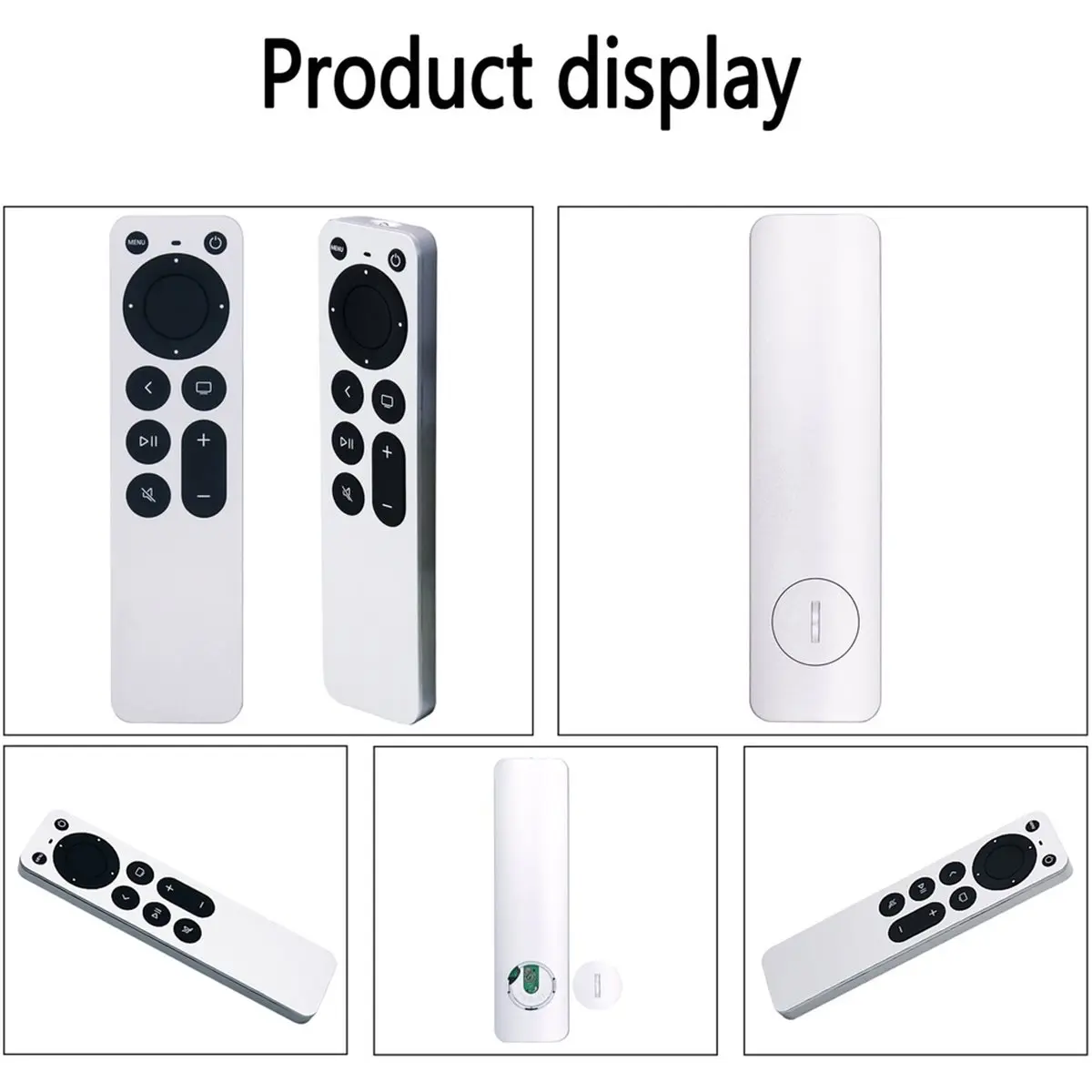 update. Replacement Remote Control for All Apple TVs, for Apple 4K/ Gen 1 2 3 4/ HD A2169 A1842 A1625, with TV Control Function