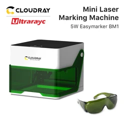 Cloudray 5000mw CNC Mini Laser Engraver Desktop Laser Engraving Machine Woodworking DIY Logo Mark Printer Cutter