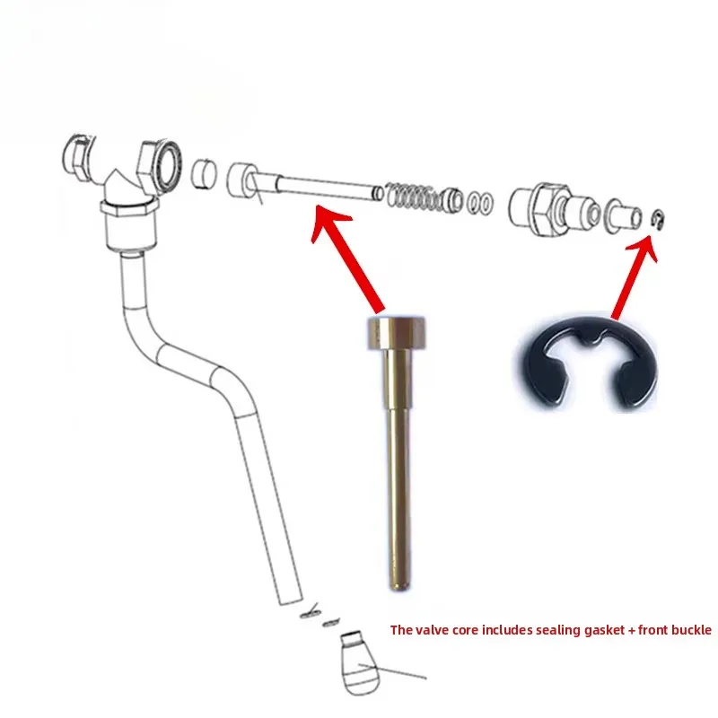 

for Lelit v3 coffee machine valve core/sealing gasket/sealing ring/snap accessories