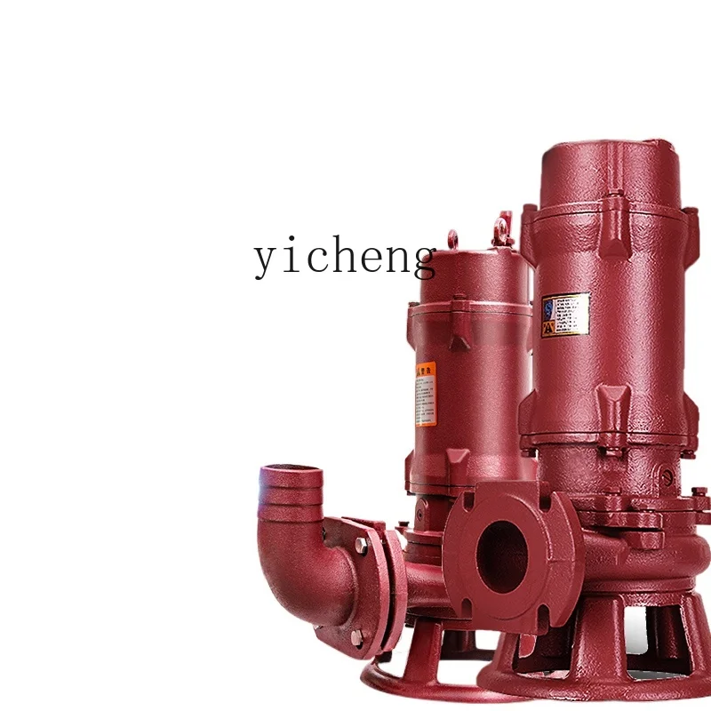 

ZC Cutting-Style Sewage Pump Household Sewage Pump 220V Mud High Power 380V Pumping Submersible Pump