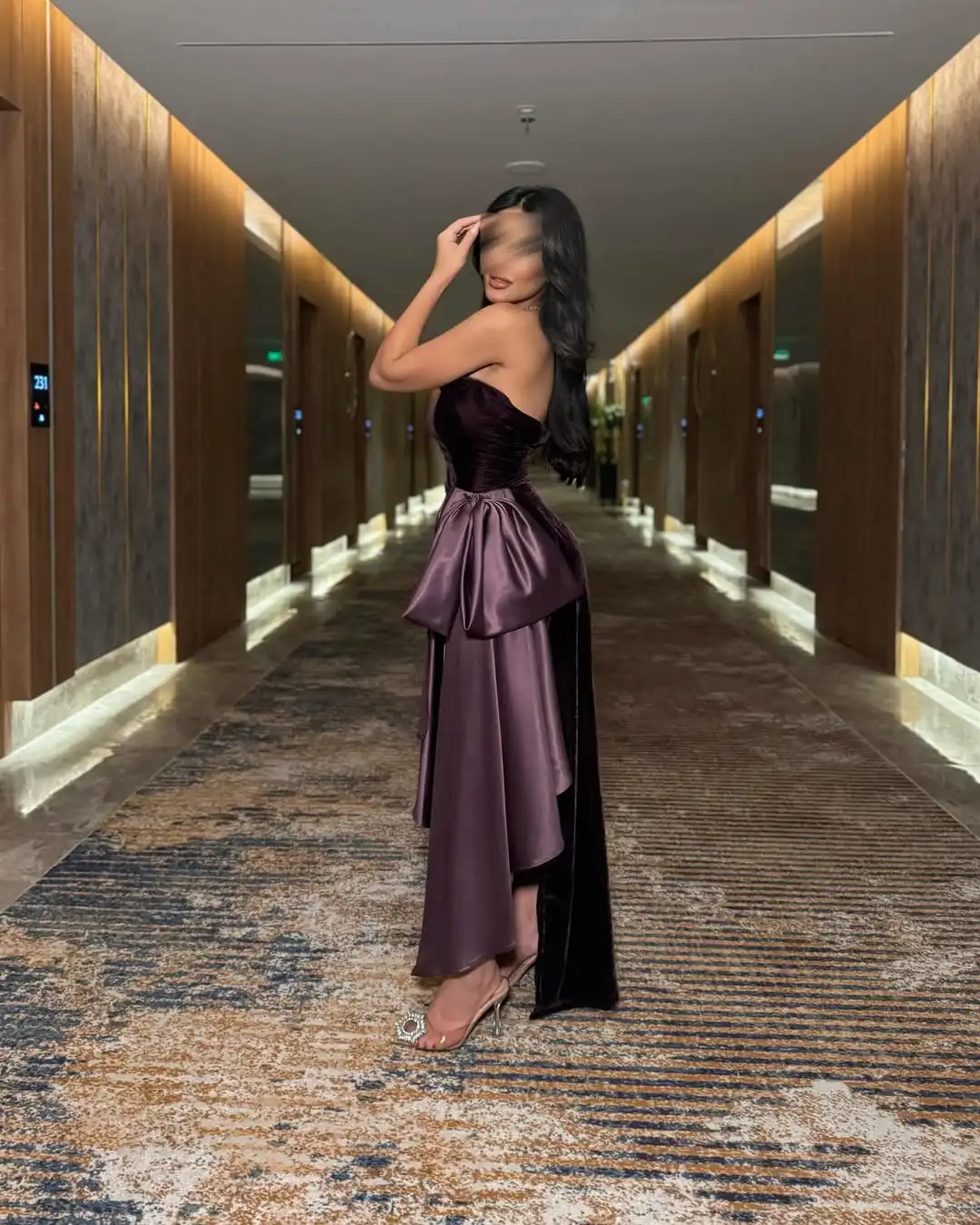 MD Elegante Sweetheart A-line Abiti da sera Velluto bordeaux Fiocco laterale Dubai Arabo Abiti da ballo Abiti da festa Personalizzati 2025