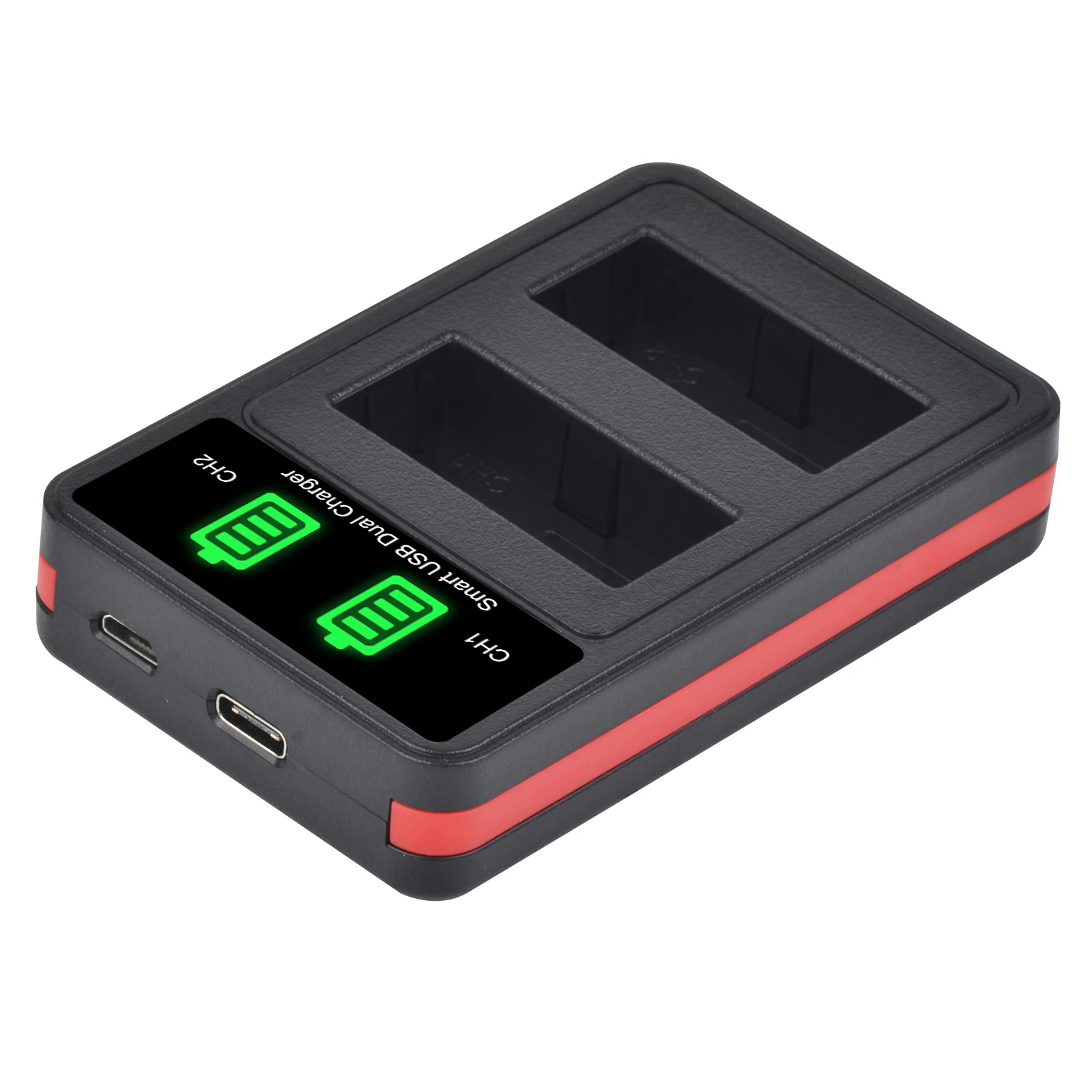 NP-W126 NP-W126S Battery Charger for Fuji Fujifilm X100VI X100V X100F X-T30II X-T30 X-T20 X-T10 X-T3 X-T2 X-S10 X-E4 X-E3 X-E2