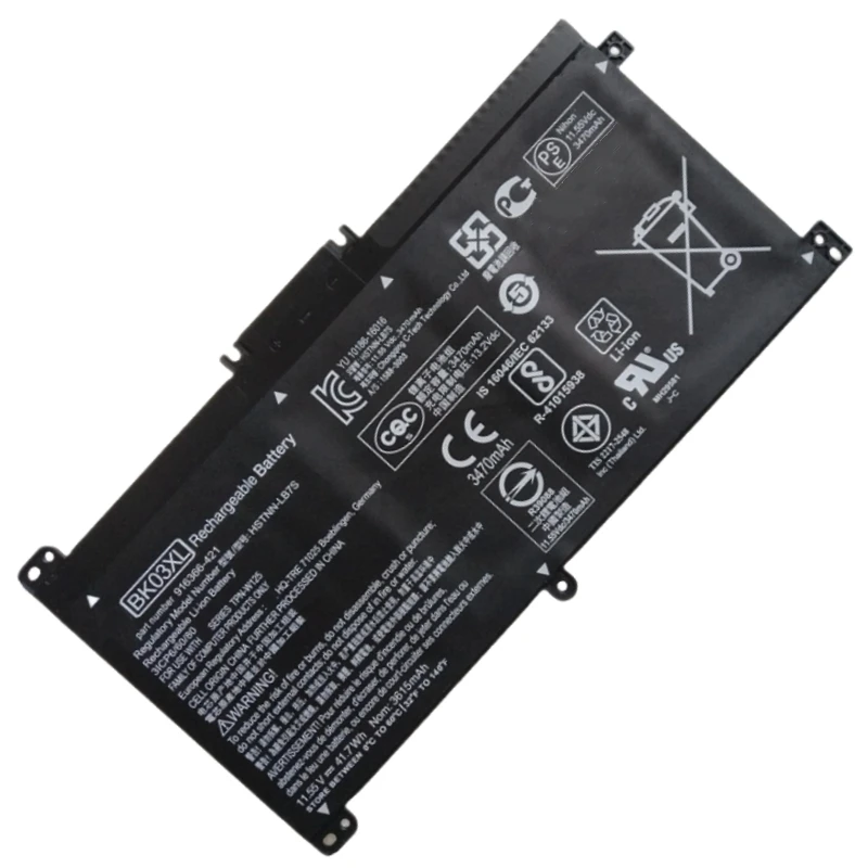 

New BK03XL TPN-W125 Laptop Battery For HP Pavilion X360 14 14T 14M BA000 BA011DX BA015DX BA002NP BA006NQ BA036NS BA100TX BA164TX