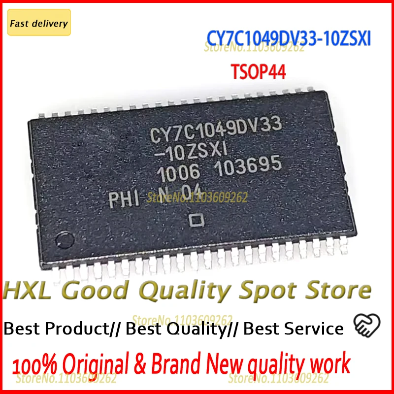 CY7C1049DV33-10ZSXI CY7C1049DV33  CY7C1049 TSOP-44  10PCS /lot