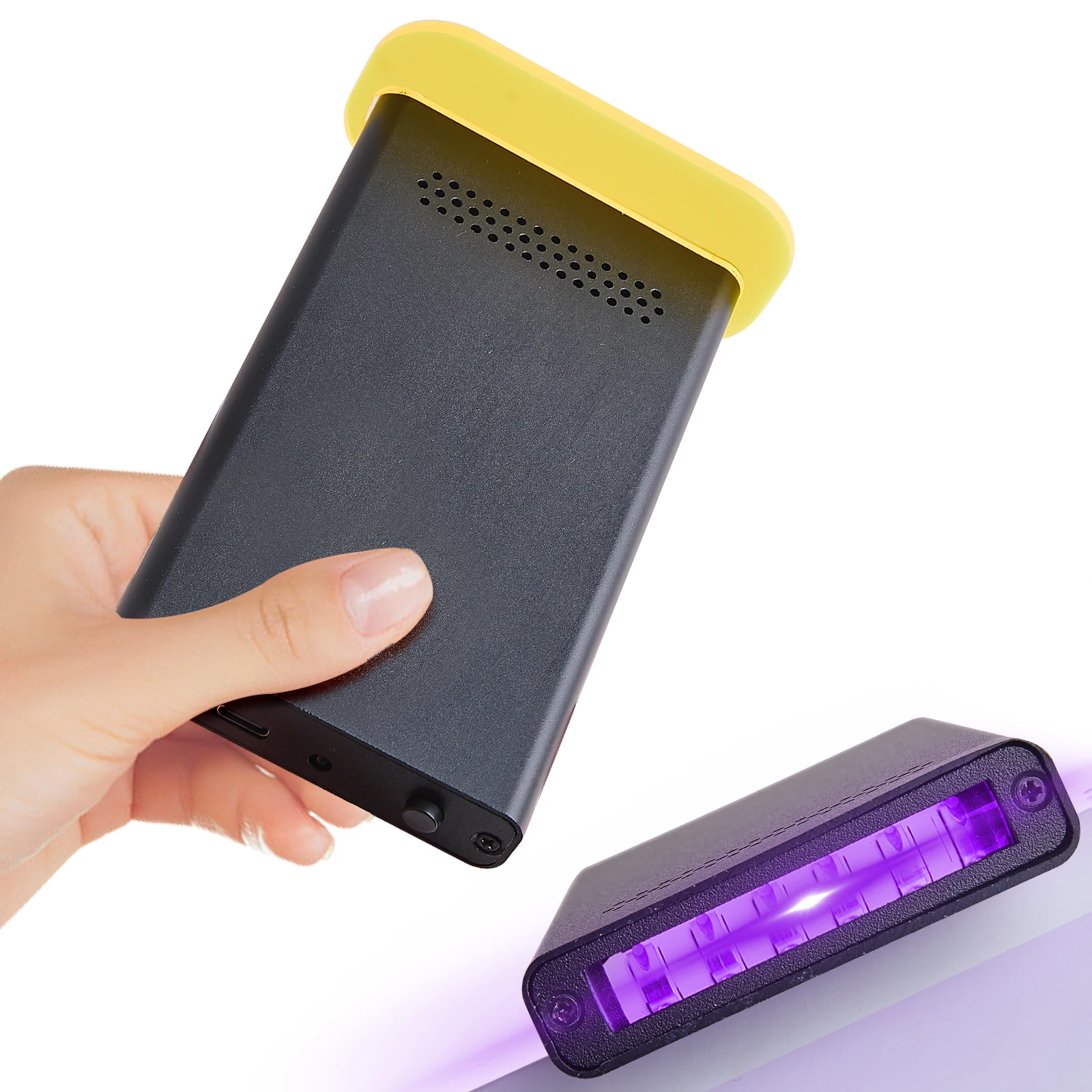 

НОВЫЙ V-Light для наращивания волос, профессиональная лампа 395 нм, перезаряжаемая, быстрая прививка, невидимая отверждаемая УФ-свет для наращивания волос