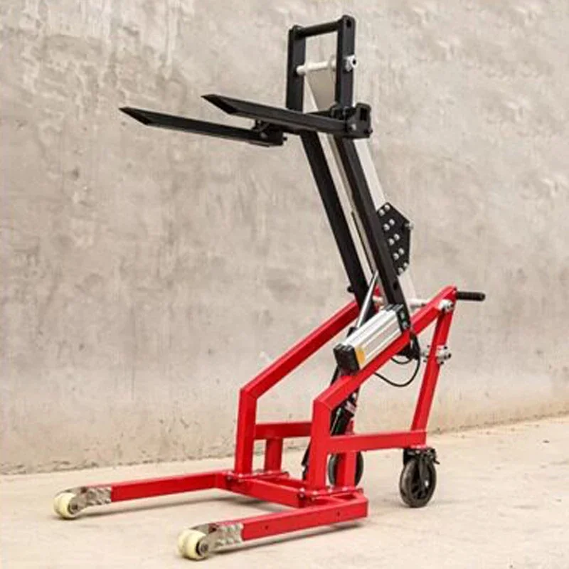 

Portable Electric Hydraulic Forklift, Articulated Loader, Compact and Maneuverable Manual Pallet Jack with Lifting (Customized)