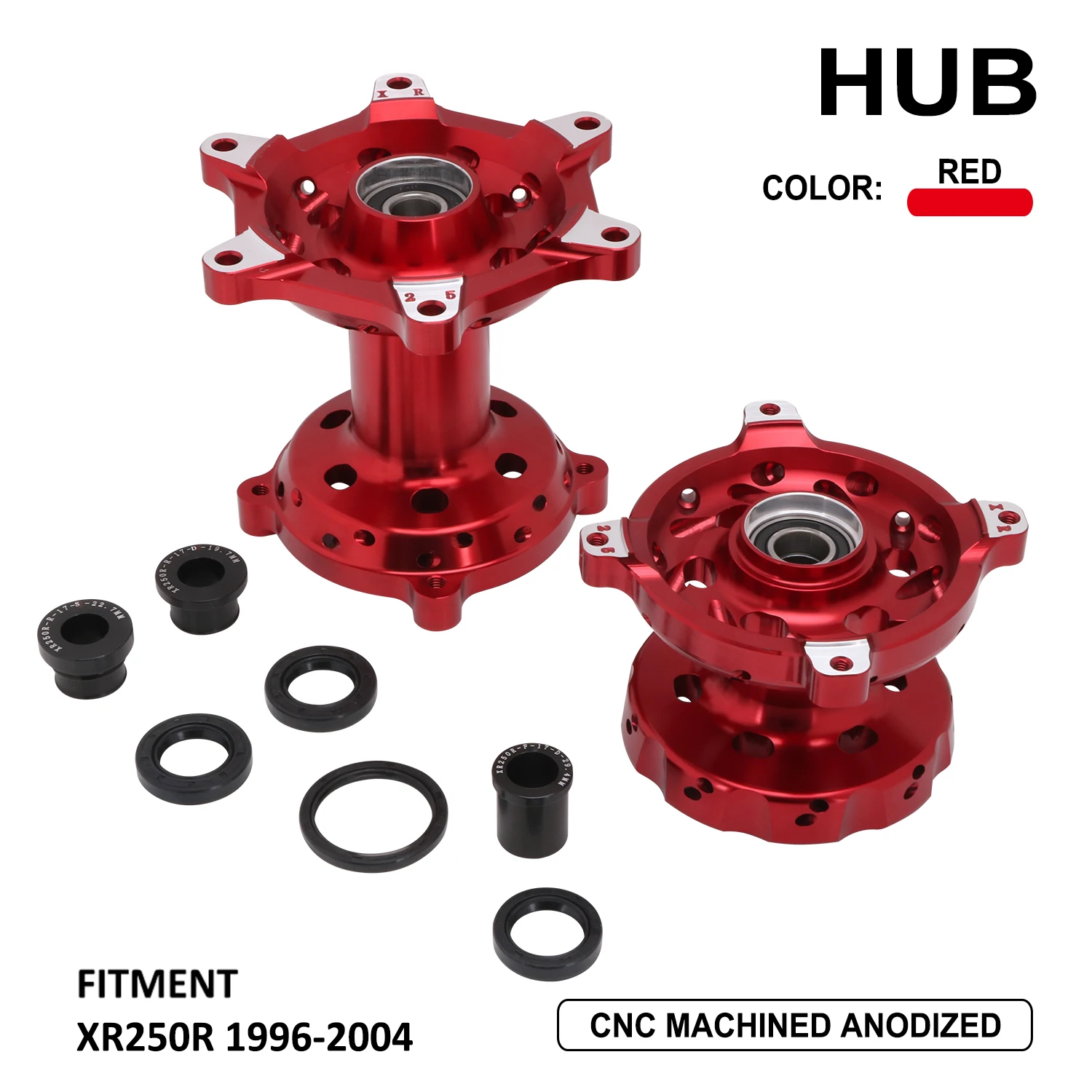 JFG CNC Modification Motorcycle Accessories Motocross wheel hub set For Honda xr250