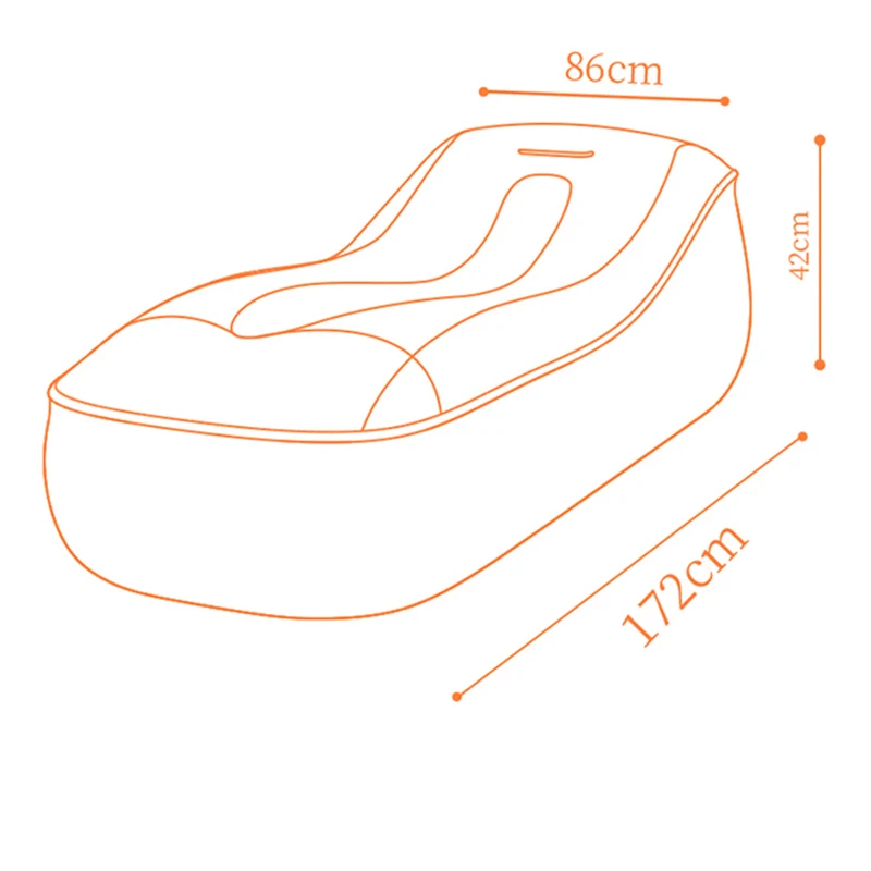 Nordic Noon Break Inflatable Seatings Music Festival Simplicity Inflatable Seatings Convenient Outdoor Furniture Divano HBAS