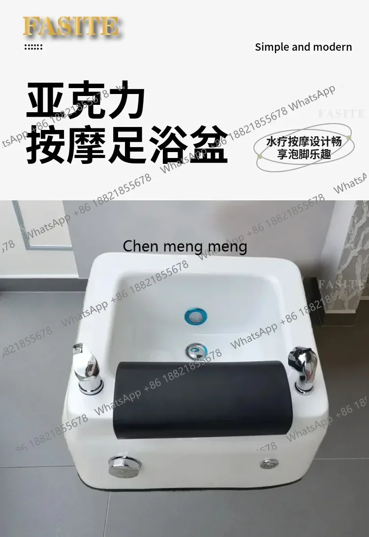 NQ52 Great discounts Simple Health Soaking Bucket Beauty Salon Nail Art Foot Massage