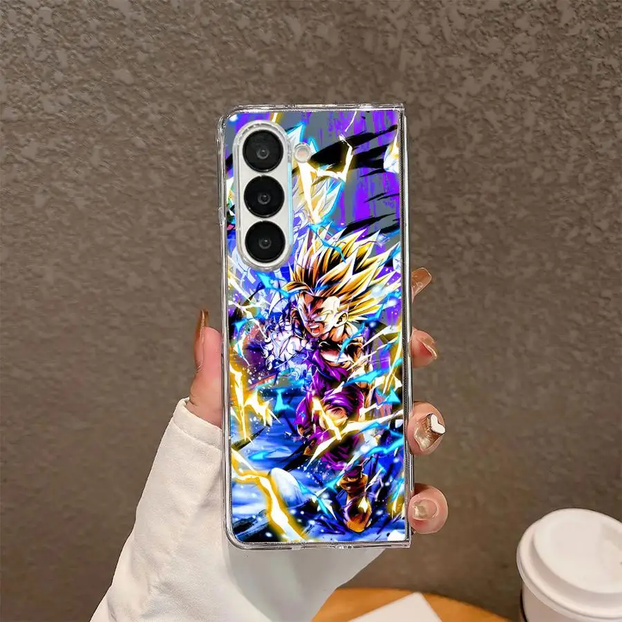 حافظة لهاتف سامسونج جالاكسي ZFold3 ZFold6 Z Fold 7 6 5 4 3 ZFold4 ZFold7 ZFold5 غطاء هاتف ناعم شفاف #3