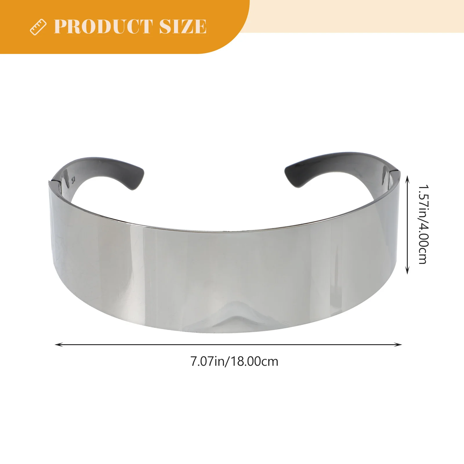 Lunettes de soleil légères et durables en plastique, 2 pièces, accessoire de mode pour Festivals, séance photo translucide