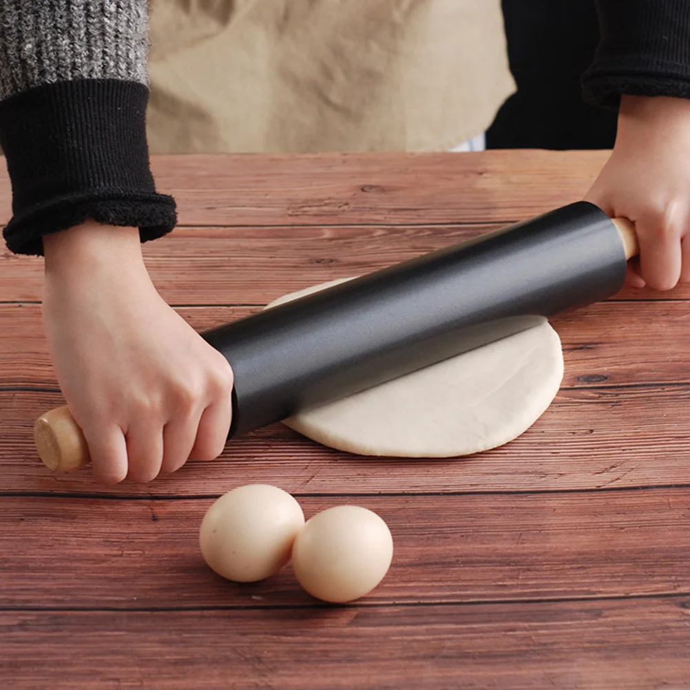 

Ergonomic Wooden Handle Dough Roller Smooth Non-Stick Baking Diy Tool Rolling Stick For Noodles Making Kitchen Supply