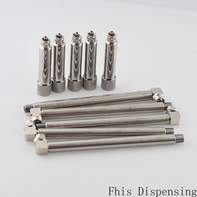 Extensión de jeringa personalizada de acero inoxidable de 10 cc resistente a altas temperaturas y a la corrosión