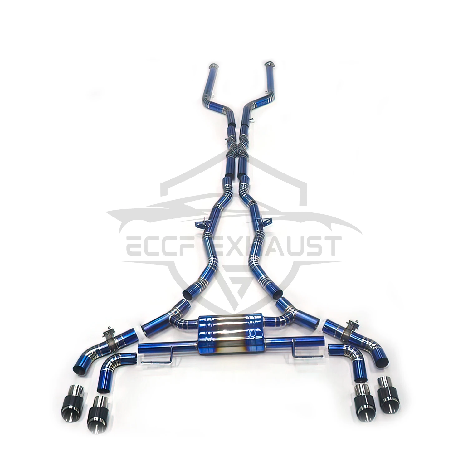 

TItanium Valved Catback Exhaust for BMW X5M X6M F95 F96 Unleash True Exhaust Performance