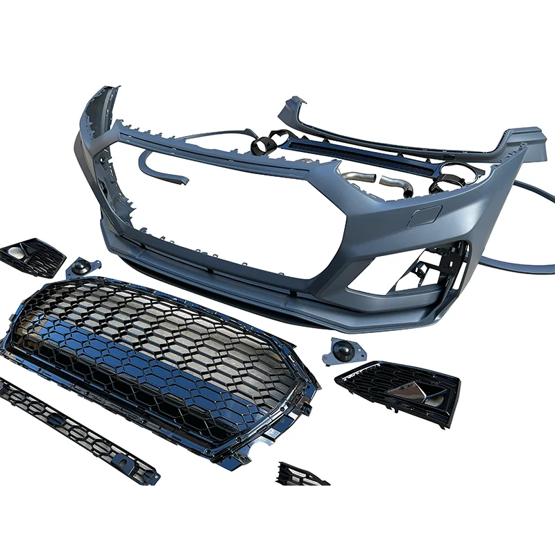 

Automotive parts car grille grid for Audi RSQ5 latest 2022 year upgrade to SQ5 RSQ5 performance grille ABS material model